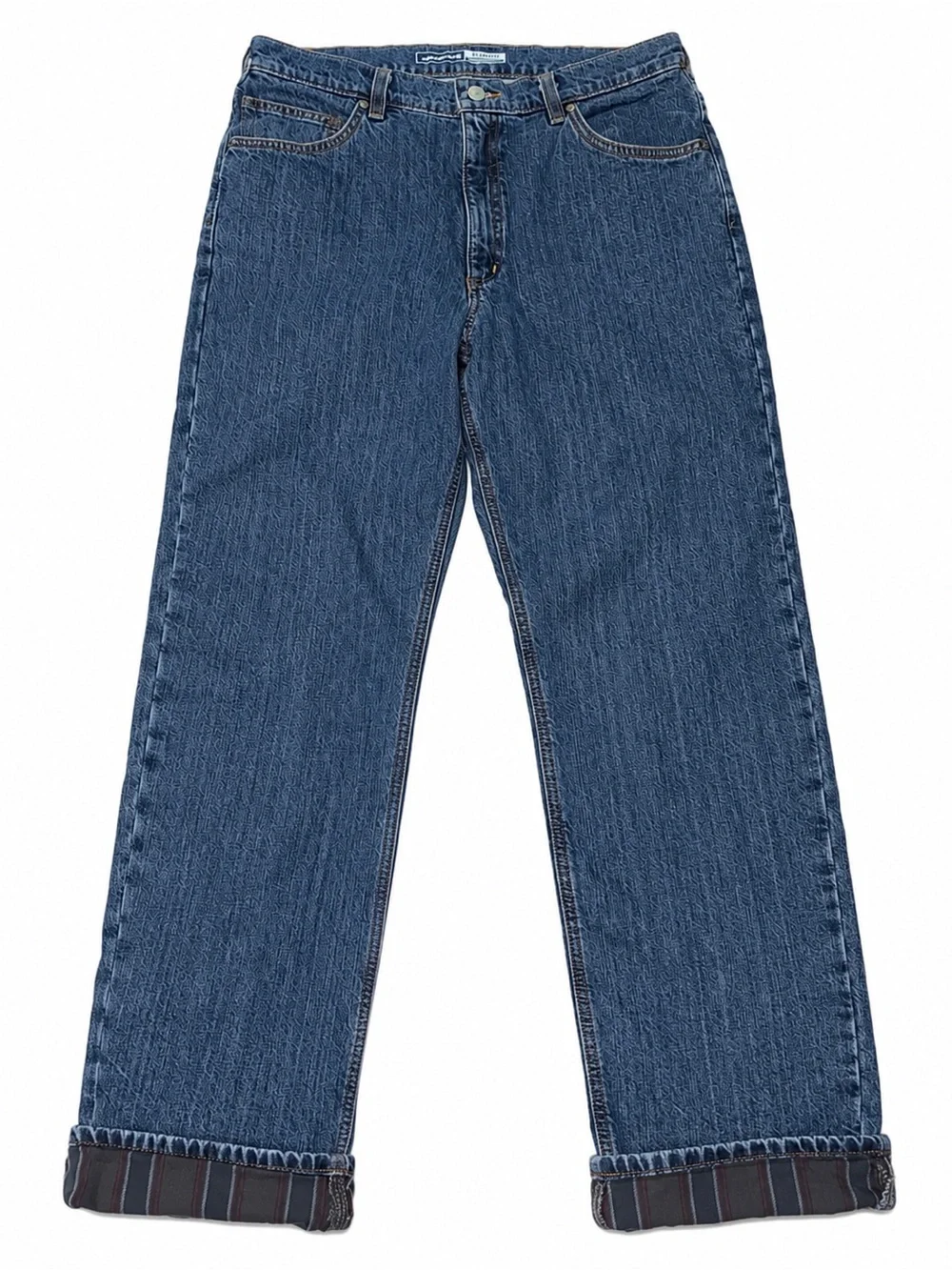 Carhartt Mens Relaxed Fit Flannel Lined Denim Jeans 34x34 (33x34) BD4942-M